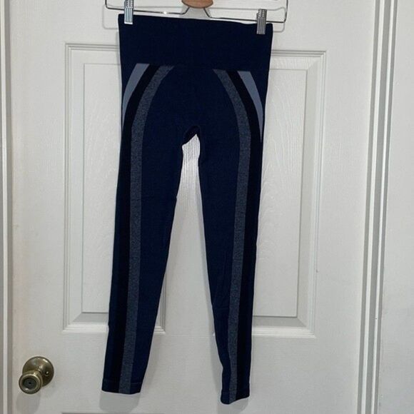 Spanx Seamless Track Stripe Leggings Womens Size Small - Picture 4 of 8